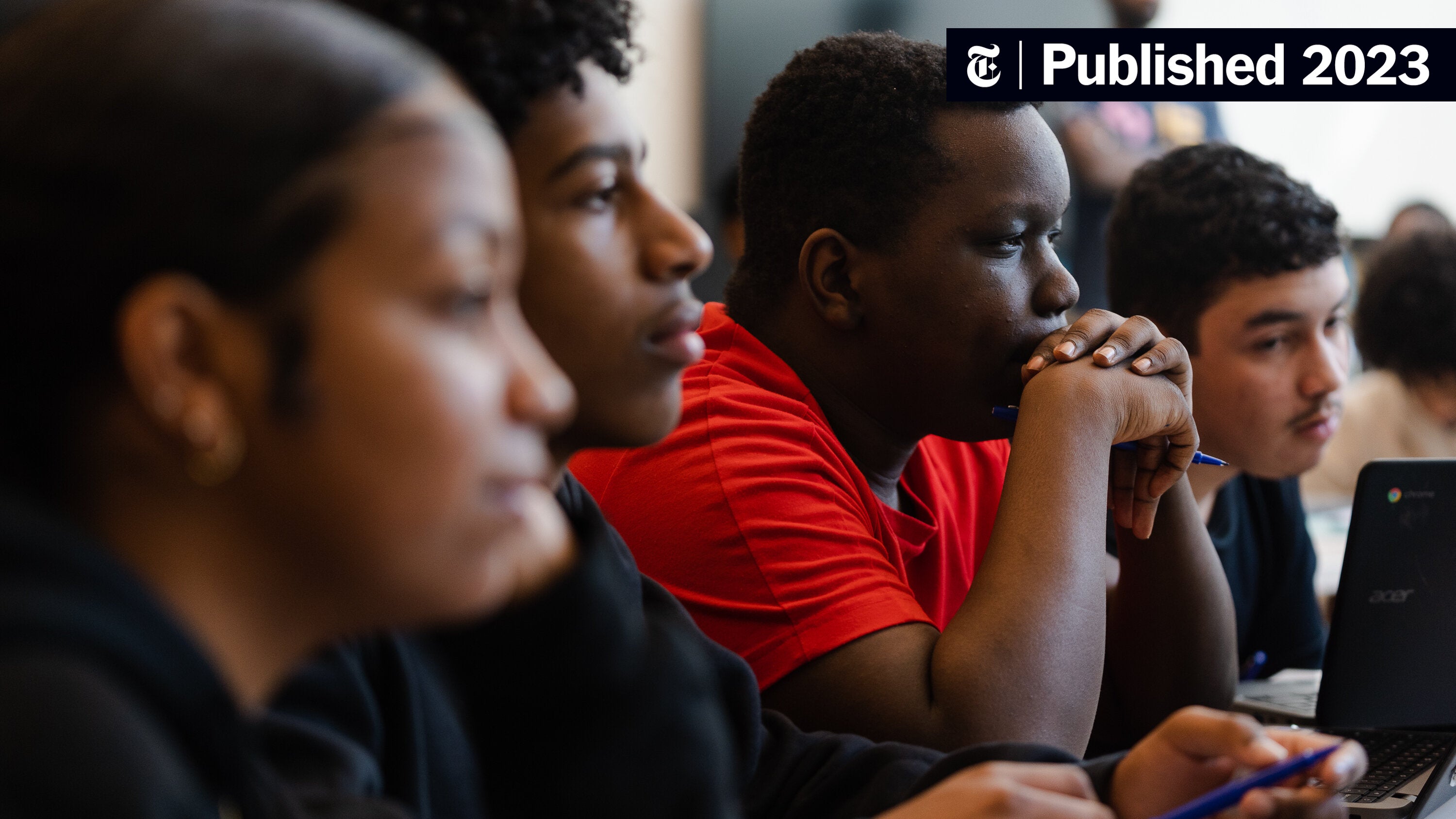 medialab's tweet card. While schools debate what to teach students about powerful new A.I. tools, tech giants, universities and nonprofits are intervening with free lessons.