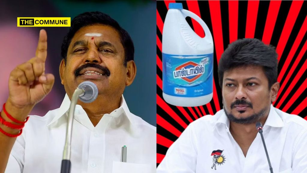 TheCommuneMag's tweet card. AIADMK General Secretary Edappadi K Palaniswami took a dig at DMK scion Udhayanidhi Stalin after the latter made several comments about EPS at various events.