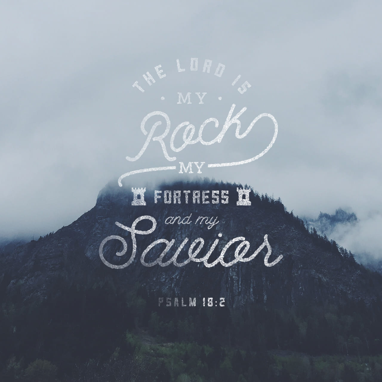 nancy_hamm1's tweet card. The LORD is my rock, my fortress and my deliverer; my God is my rock, in whom I take refuge, my shield and the horn of my salvation, my stronghold.
