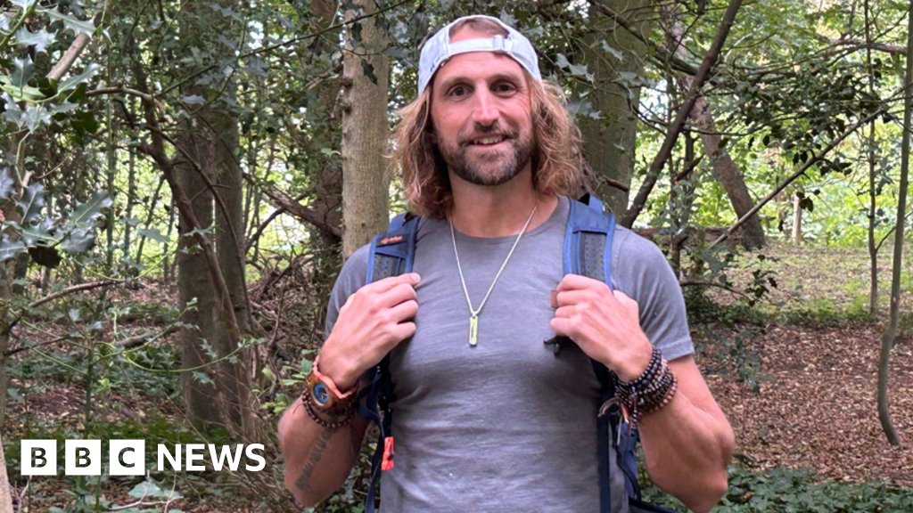 BBCWorld's tweet card. Craig Plowman, 45, who has two inflammatory diseases, is to journey 100km through Colombia.