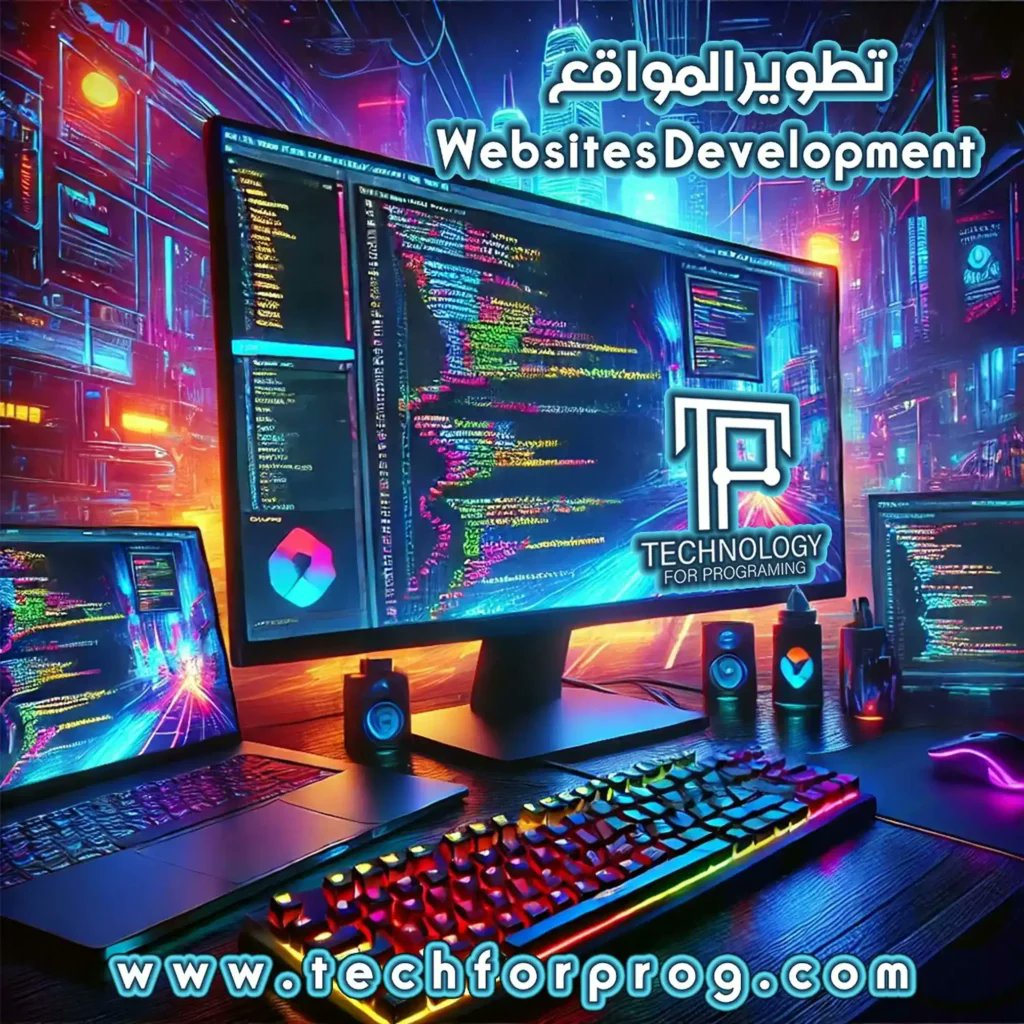 techforprog2025's tweet card. تطوير مواقع الويب في عالمنا الرقمي المتسارع أصبح ضرورة فشركتك تحتاج إلى واجهة إلكترونية تناسب جمهورك عبر الانترنت مع ربط منصاتك بموقعك ⁦+20 1017019550⁩