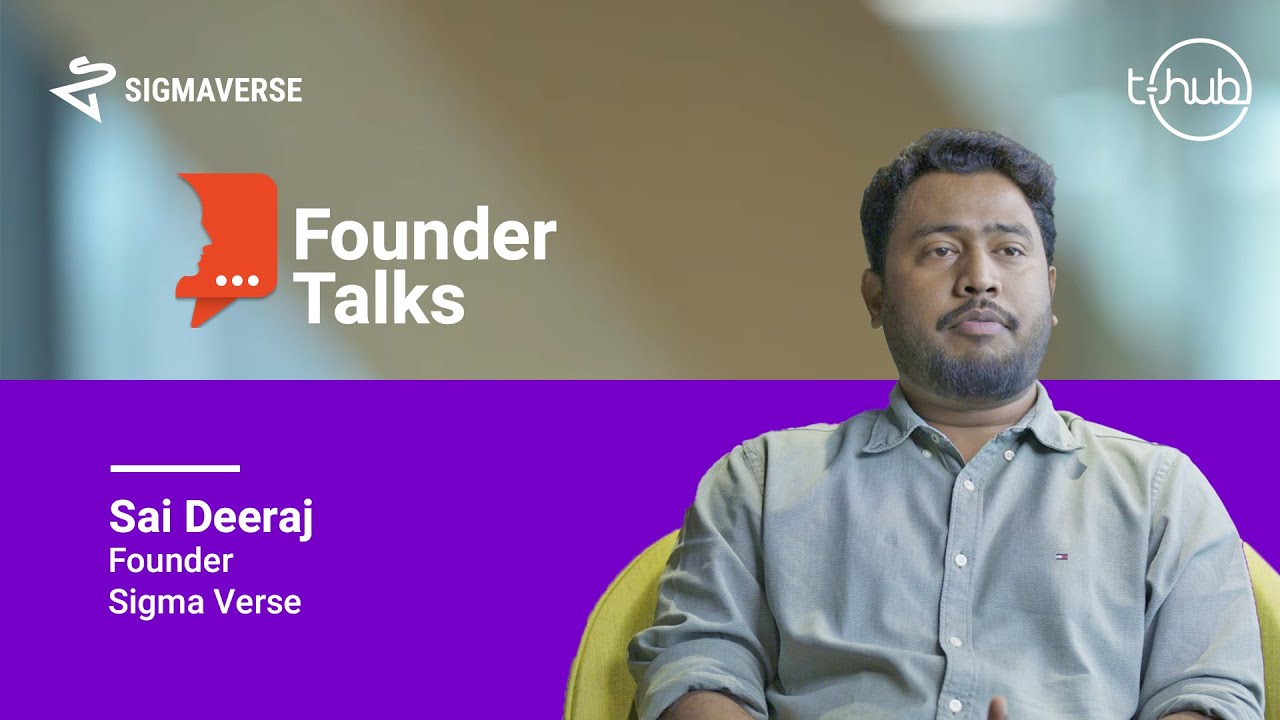 THubHyd's tweet card. SigmaVerse: Envisioning the future of offline marketing | T-Hub...