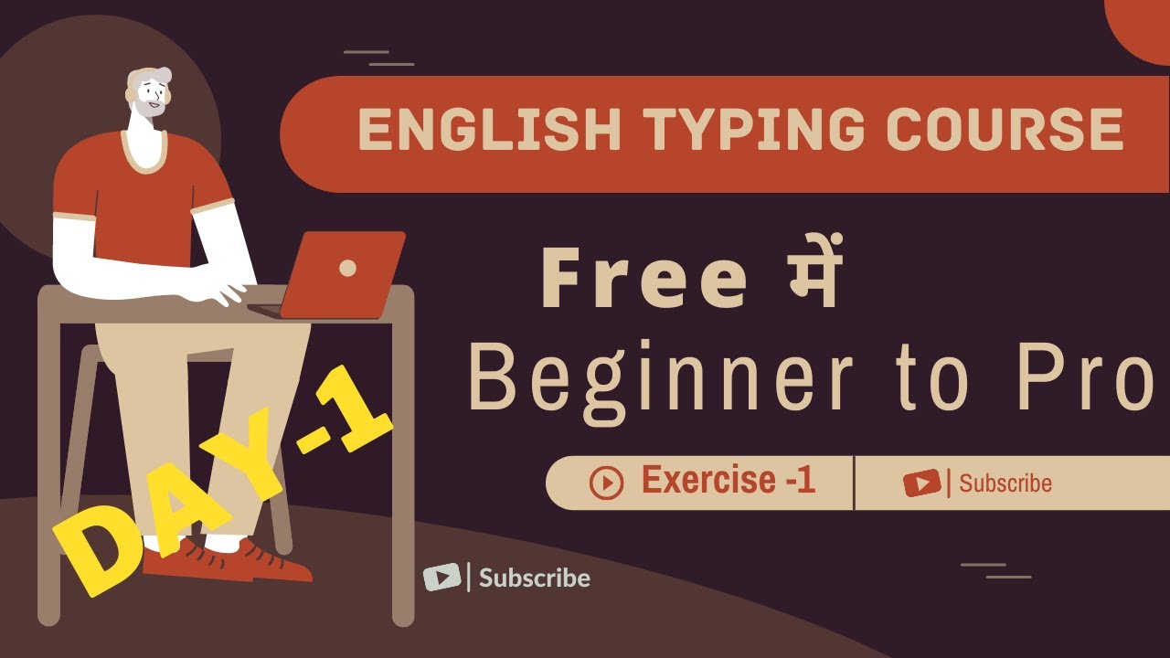 BasicsofMSExcel's tweet card. Learn English Typing Excercise-1 | Free English Typing Course |...