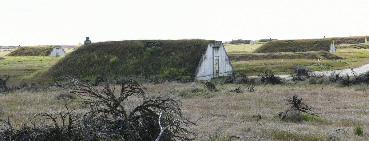 lithub's tweet card. I’d first driven by this land en route to elsewhere. When I saw the bunkers—over a thousand set upon the desert—I was so stunned by the terrain’s alien disfigurement that I stopped at an overpass t…