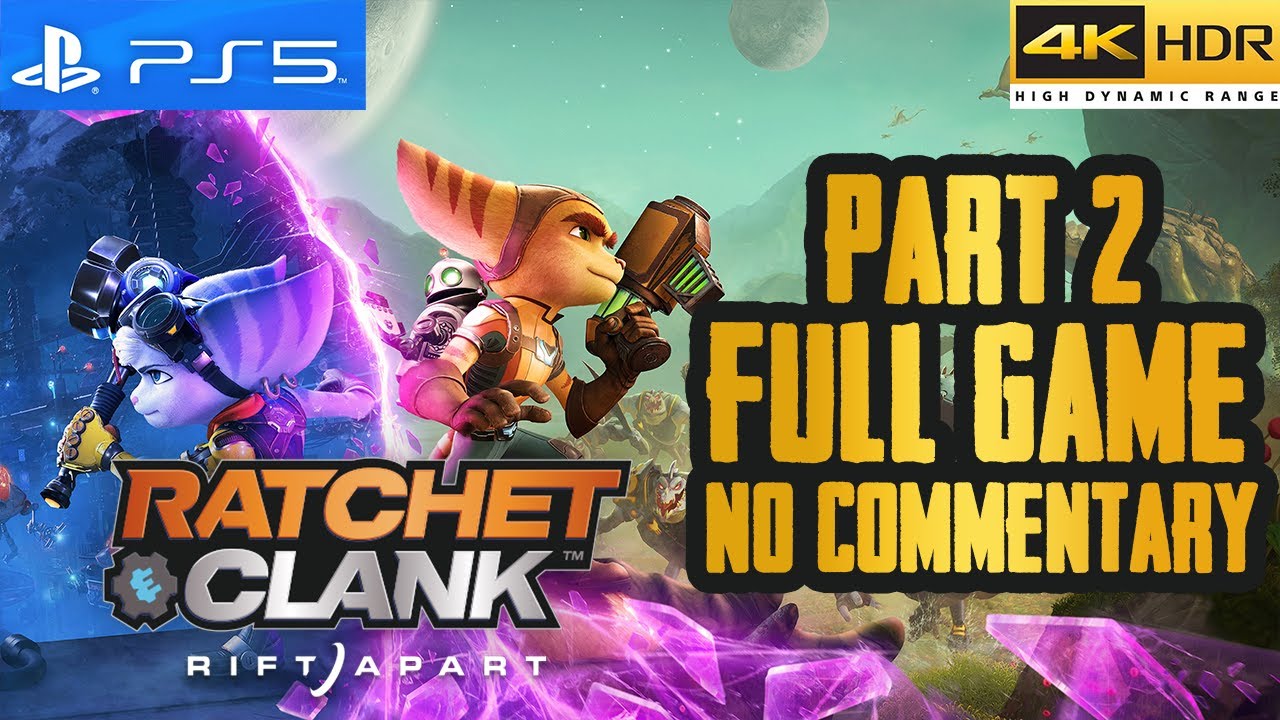 lazyprogram's tweet card. Rachet and Clank Rift Apart Gameplay (No commentary) PART 2