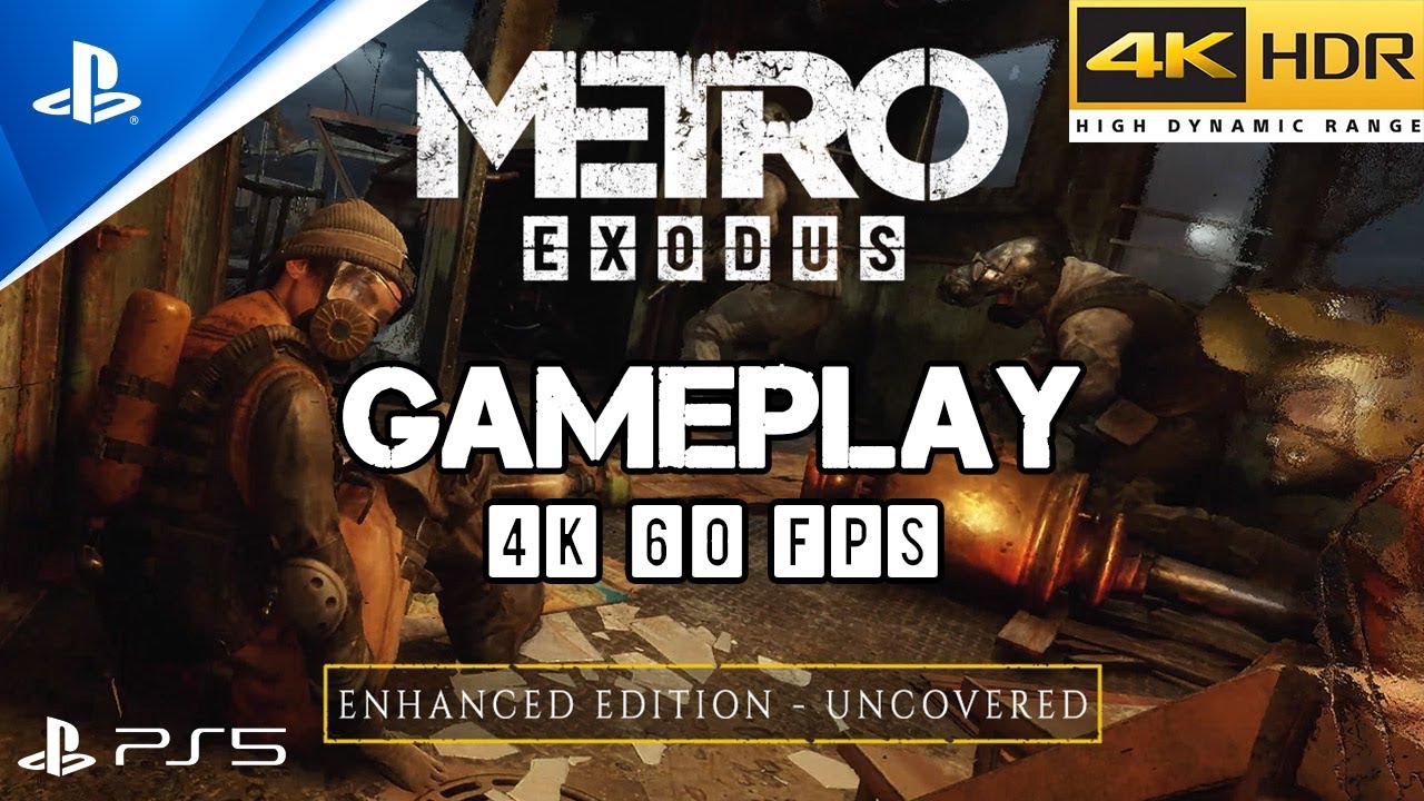 lazyprogram's tweet card. Metro Exodus Enhanced Edition PS5 Gameplay [4K UHD - 60 FPS]