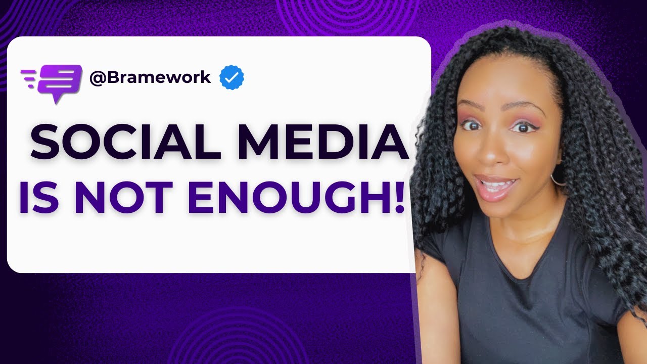 bramework's tweet card. Why Growing an Email List Should Be Your FIRST Priority in 2025...