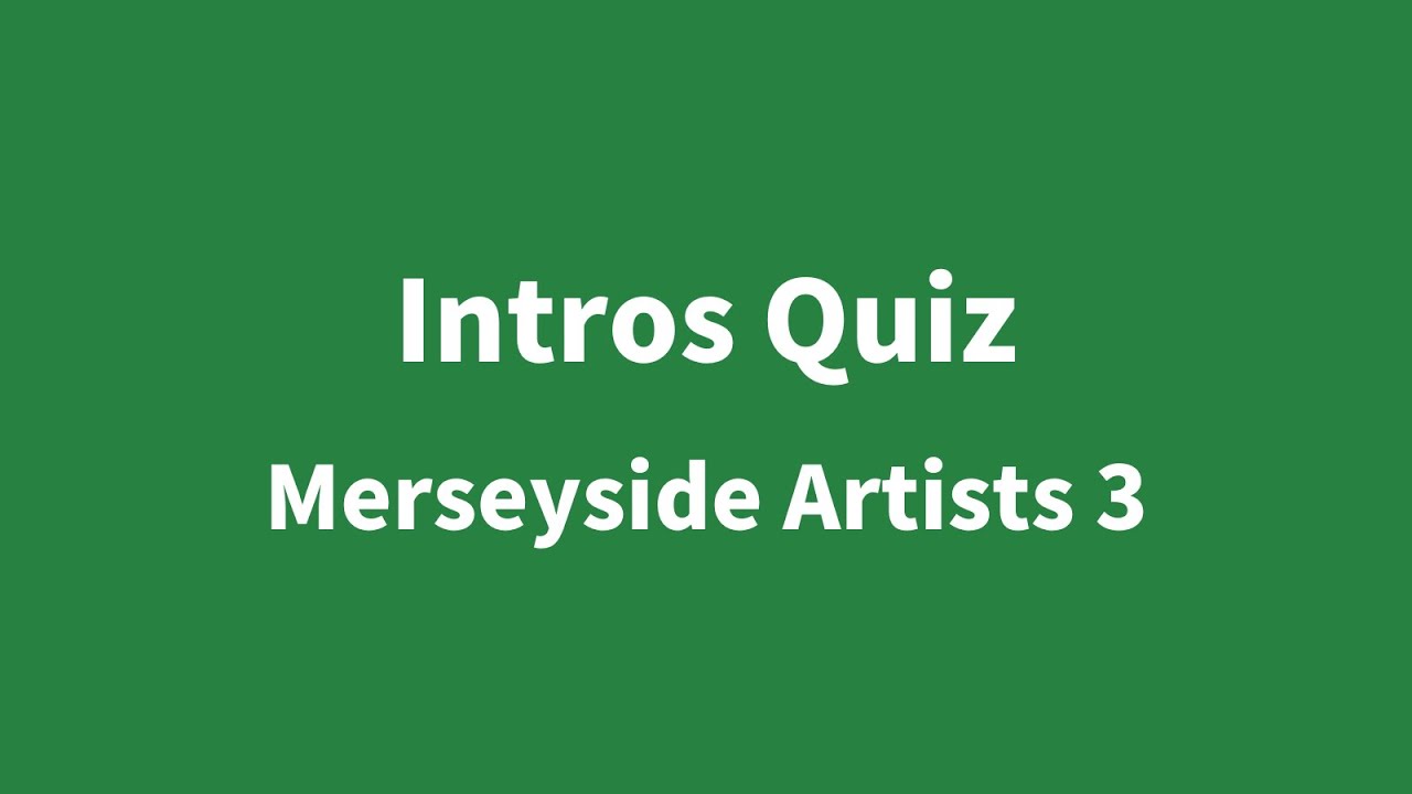 pawwow's tweet card. Intros Quiz - Merseyside Artists 3
