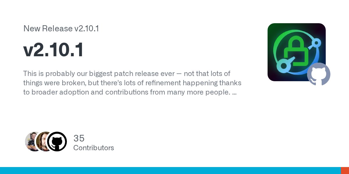 caddyserver's tweet card. This is probably our biggest patch release ever -- not that lots of things were broken, but there's lots of refinement happening thanks to broader adoption and contributions from many more peop...