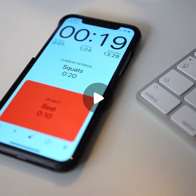 runloop's tweet card. Seconds Interval Timer (@secondsintervaltimer) • Instagram video