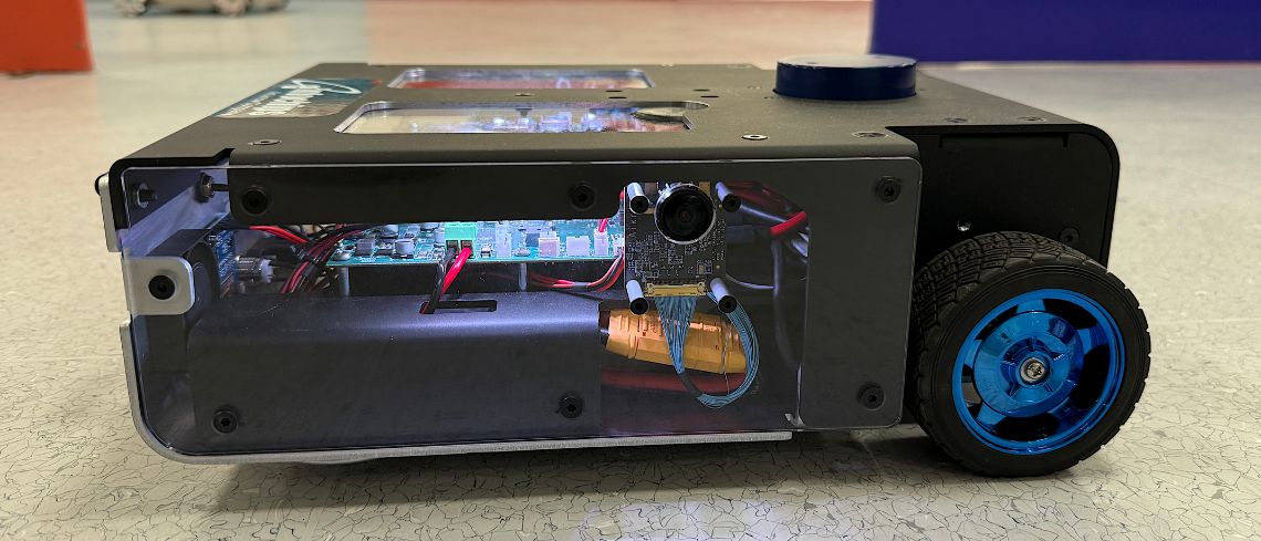 ST_World's tweet card. The Qualcomm Autonomous Mobile Robot (AMR) is the result of a strategic collaboration between STMicroelectronics, eInfochips (an Arrow company), and Qualcomm Technologies, which aim to develop...