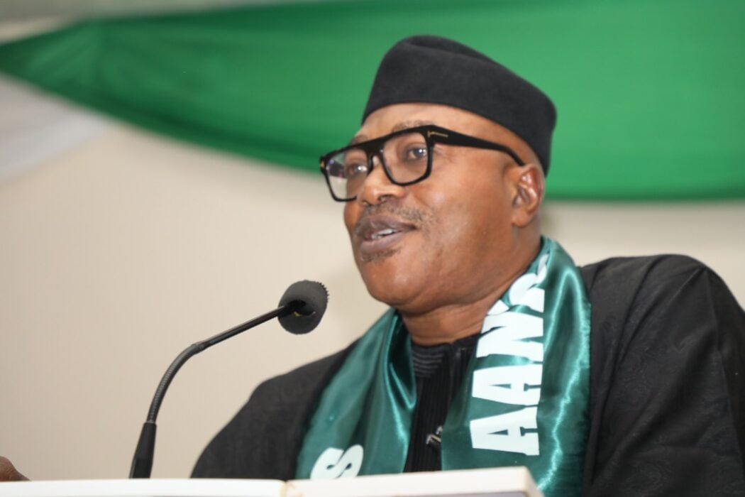 LeadershipNGA's tweet card. "What I think is that the government people occupying sensitive positions should be vetted. Many of them are not fit to be in office because there are some of them who are not subject to vetting and...