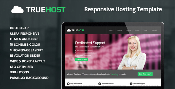 Stylelib_Themes's tweet card. Truehost is responsive HTML 5 hosting template build with latest Bootstrap 3. Truehost help you build beauty and modern website in no time. Truehost also responsive, looks perfect from desktop to m...