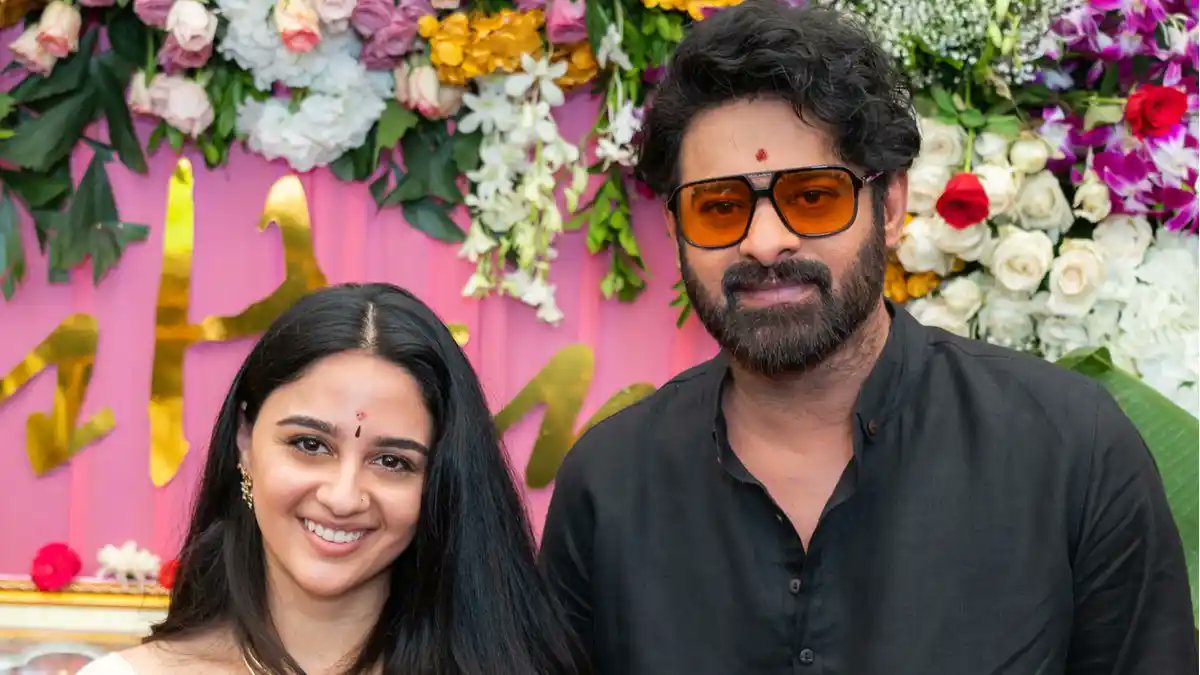 123telugu's tweet card. Prabhas, Prabhas movie, Prabhas Movie update, Prabhas fauji, Prabhas Hanu, Prabhas, Spirit, Salaar, Kalki, Prabhas Movie news, Imanvi, fauji news, Latest Movie