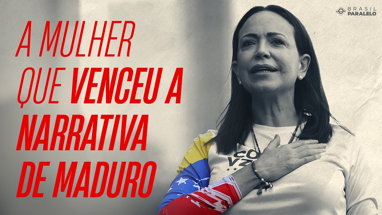 fazendoaqui's tweet card. A DERROTA DE MADURO: VENEZUELANA RECEBE O NOBEL DA PAZ