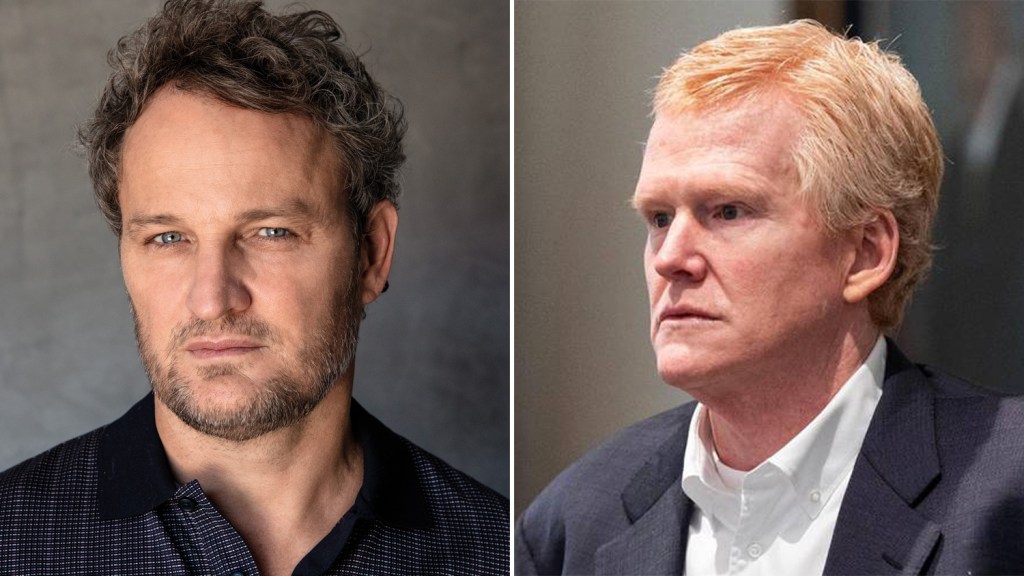 DEADLINE's tweet card. Jason Clarke will star as killer Alex Murdaugh In Hulu Limited Series Based On Real-Life Murder Case.