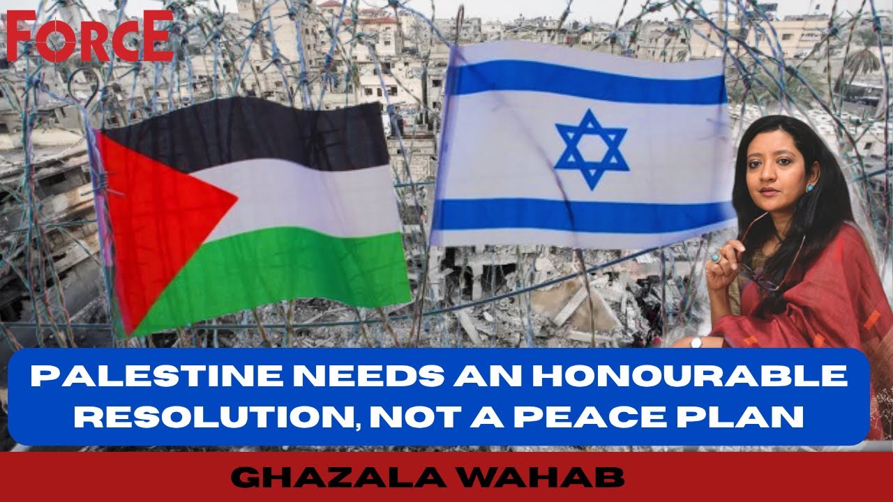 PravinSawhney's tweet card. Palestine Needs an Honourable Resolution, Not a Peace Plan