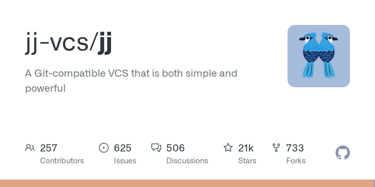 coding_genius1's tweet card. A Git-compatible VCS that is both simple and powerful - jj-vcs/jj
