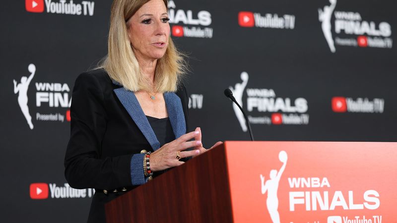 NewYorkStateAG's tweet card. While speaking about recent criticism of the WNBA’s leadership in Las Vegas ahead of the Las Vegas Aces’ 89-86 win over the Phoenix Mercury in Game 1 of the WNBA Finals, league commisioner Cathy...