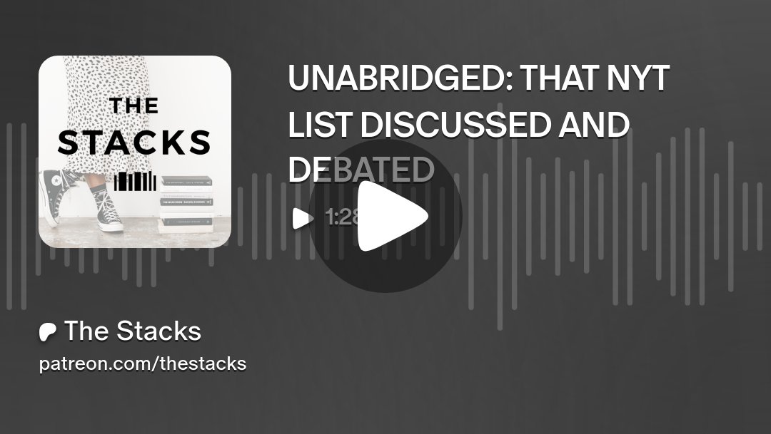 thestackspod_'s tweet card. Get more from The Stacks on Patreon