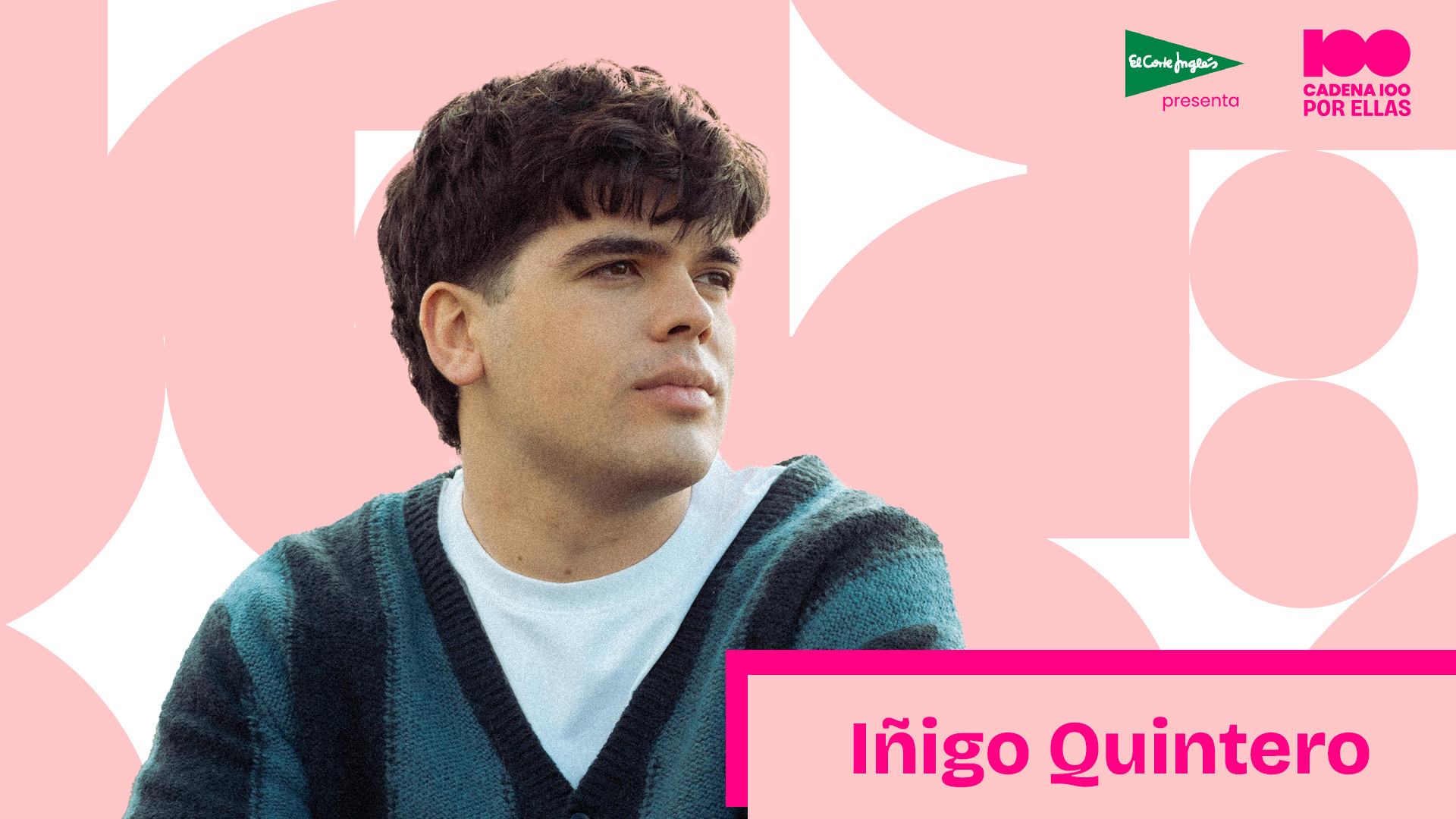 CADENA100's tweet card. Iñigo Quintero y el camino recorrido: dos años después, de nuevo en CADENA 100 POR ELLAS