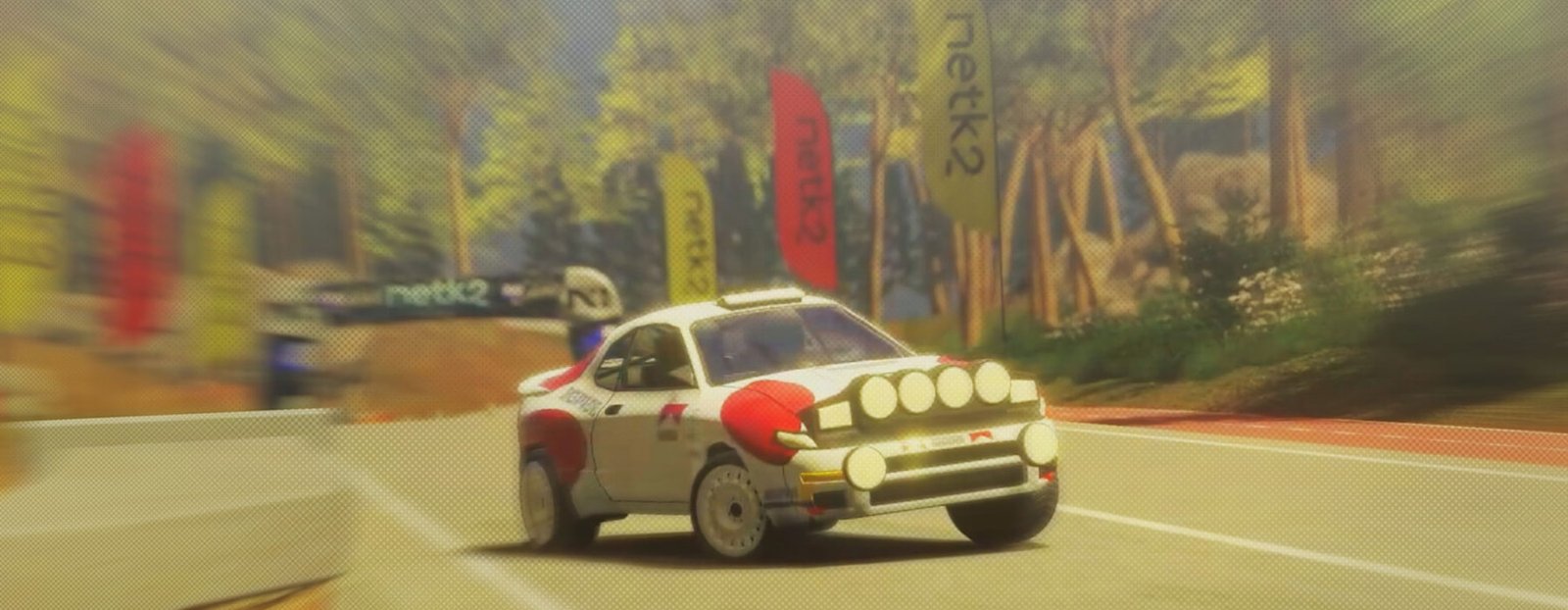 conectageekofc's tweet card. Lançado em setembro de 2024 para o PC e em junho de 2025 para os consoles, Rally Arcade Classics é uma boa opção para jogadores casuais.
