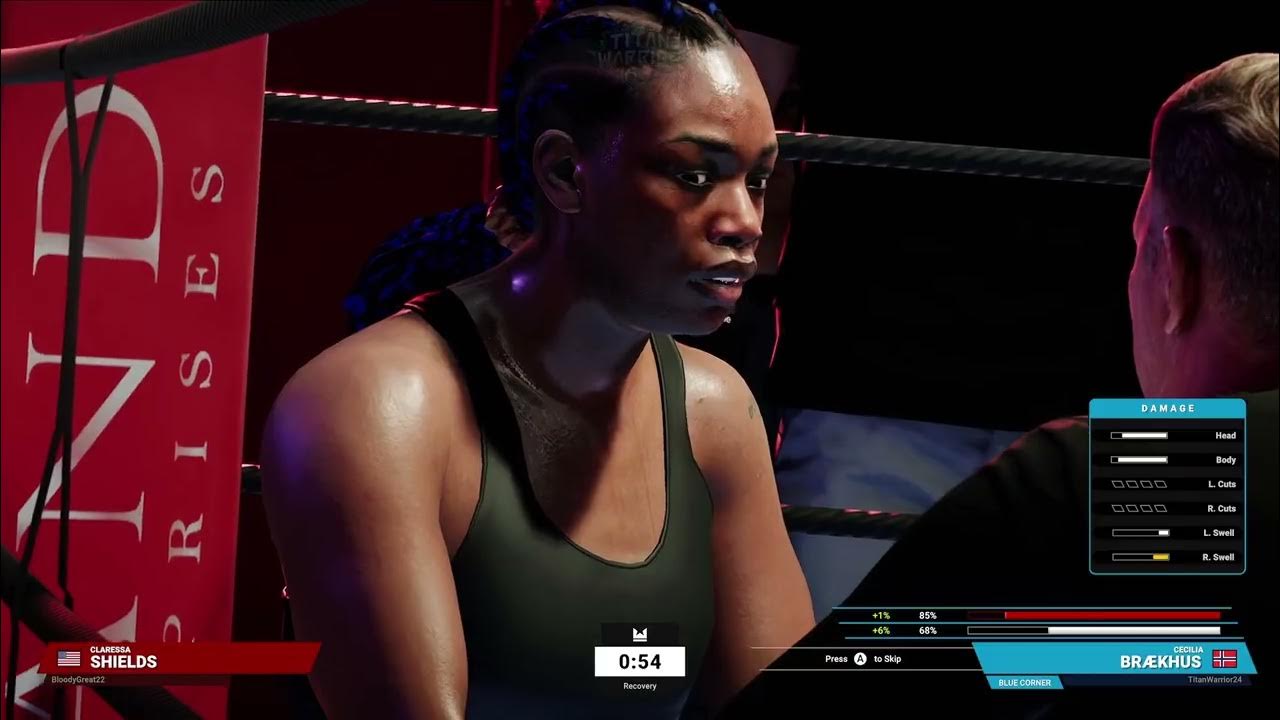 whatswrongwicha's tweet card. Online Ranked Boxing (Silver) with Cecilia Braekhus 🥊