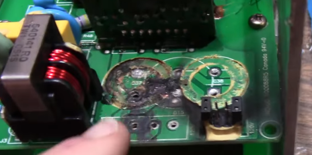 linuxdevices's tweet card. [JohnAudioTech] noticed there was no bass on the TV at his parents’ house. That led to the discovery of a blown fuse and a corresponding repair. When he opened it up, he could smell that some…