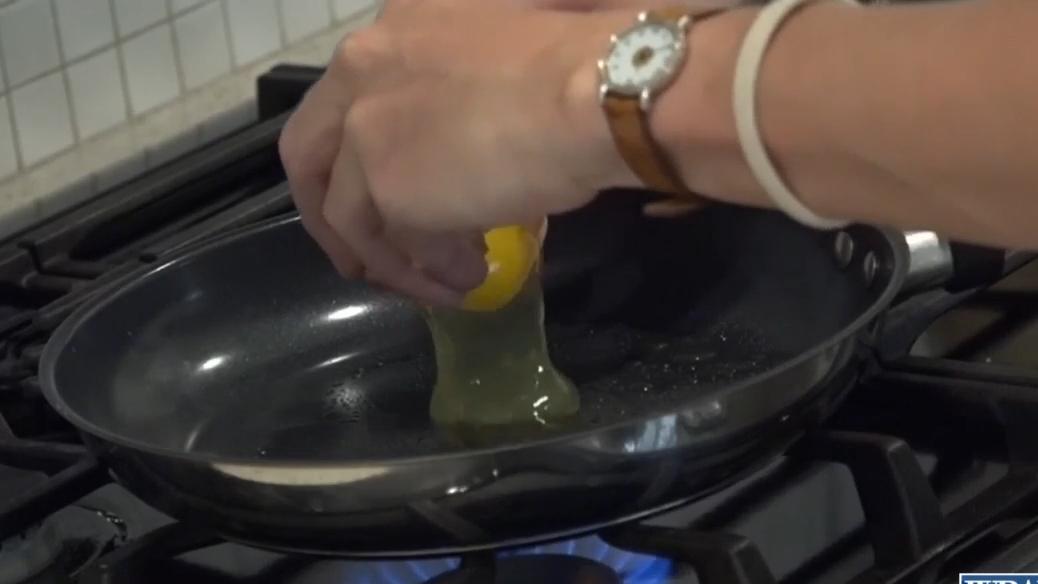 WRAL's tweet card. Celebrity chefs are joining forces, but not for a new restaurant or cooking show. They are teaming up to defend the use of "forever chemicals" in pots and pans.