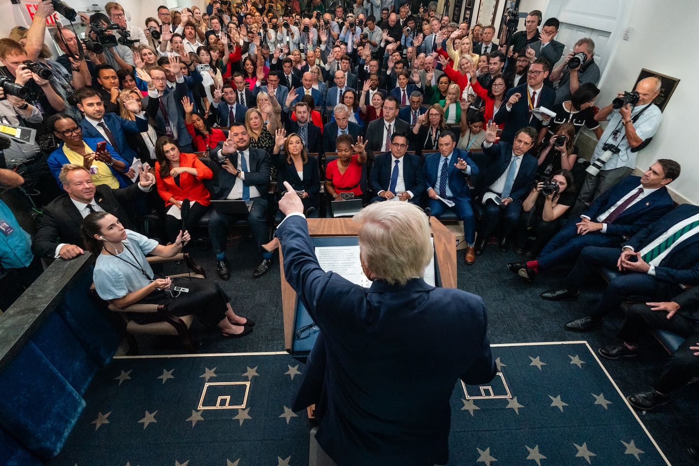 sarahellison's tweet card. The president has long attacked the media as “fake news,” but the White House has created a new crop of journalists to advance its policy priorities.