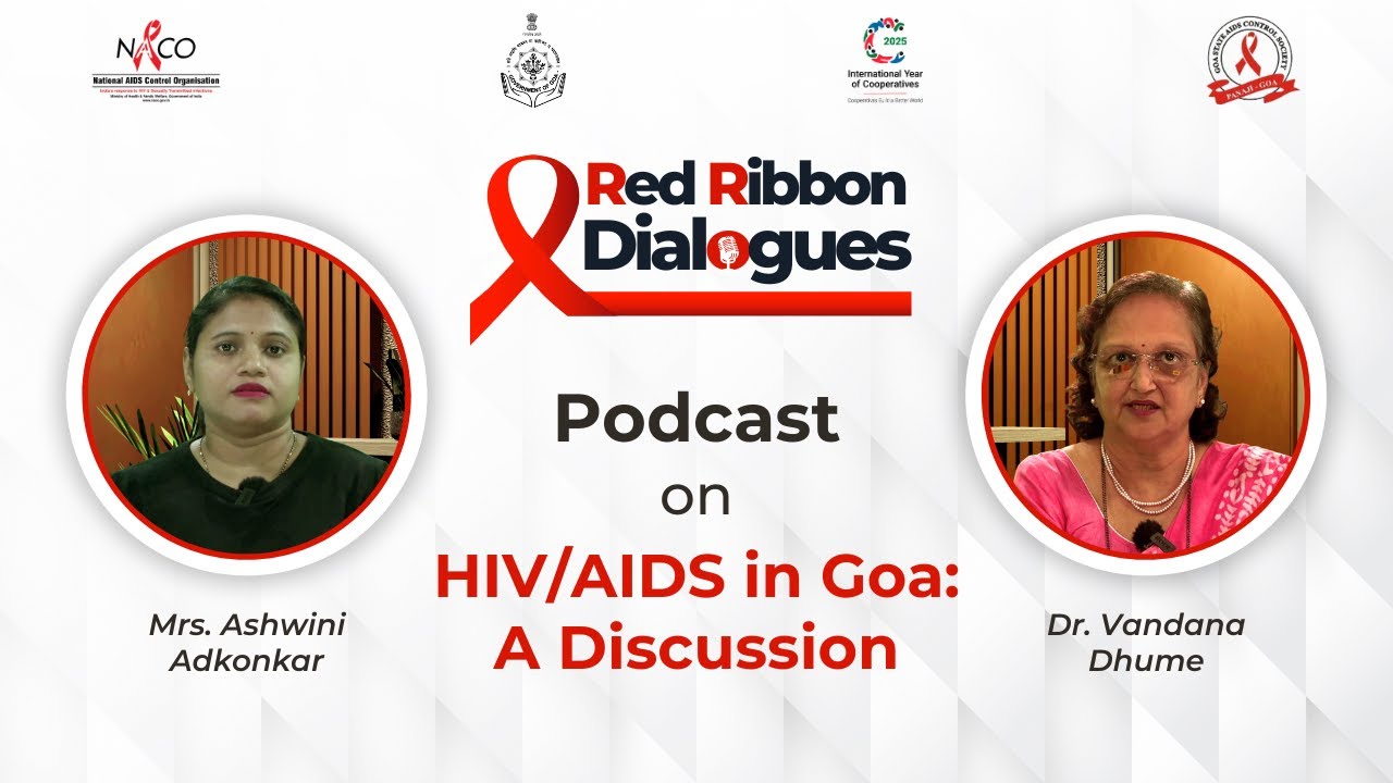 goasacs's tweet card. HIV/AIDS in Goa - A Discussion | Ft. Dr Vandana Dhume & Mrs Ashwini...