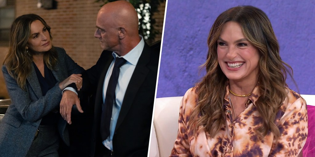 TODAYshow's tweet card. The “love you” moment between Olivia Benson and Elliot Stabler on “Law & Order: SVU” was supposed to play out differently, according to Mariska Hargitay.
