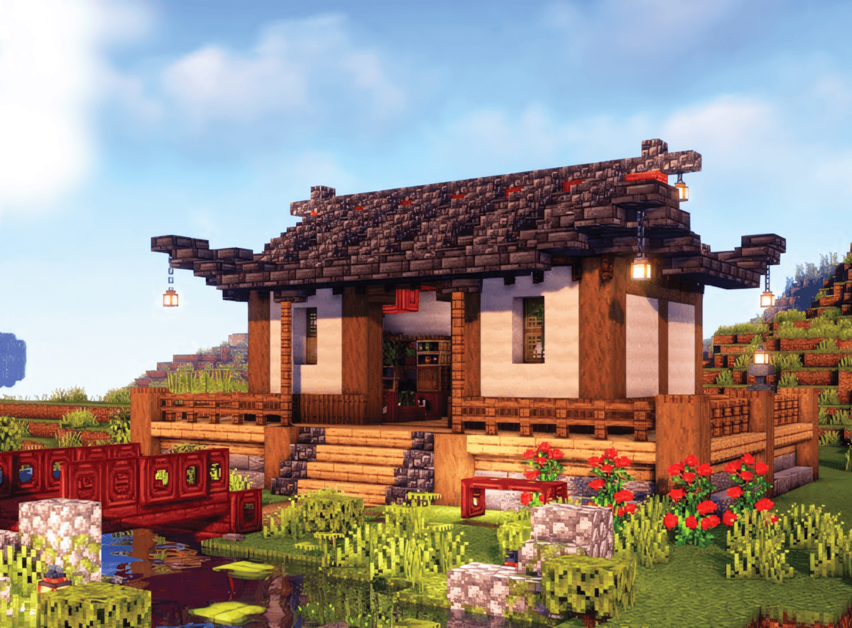 techshout's tweet card. Build stunning Minecraft Japanese houses with peaceful designs and simple steps. Create a temple, dojo, or garden home that feels authentic.