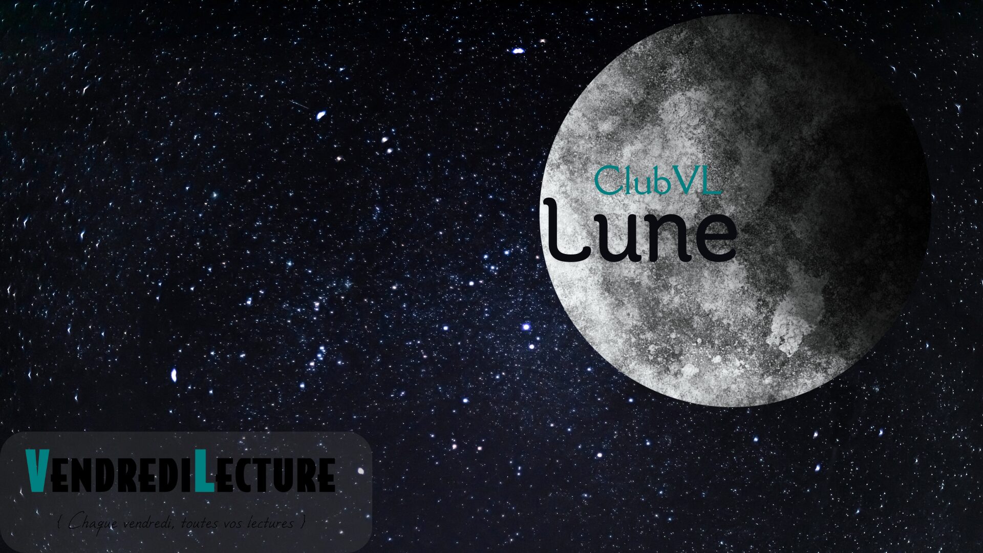 VendrediLecture's tweet card. Bonjour,  Pour ce mois d'avril, nous vous proposons de partir à l'exploration de la Lune! Peu d'humains y ont posé le pied, mais beaucoup en ont rêvé. Que