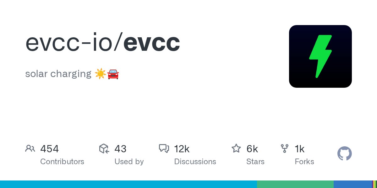 github_trends's tweet card. solar charging ☀️🚘. Contribute to evcc-io/evcc development by creating an account on GitHub.