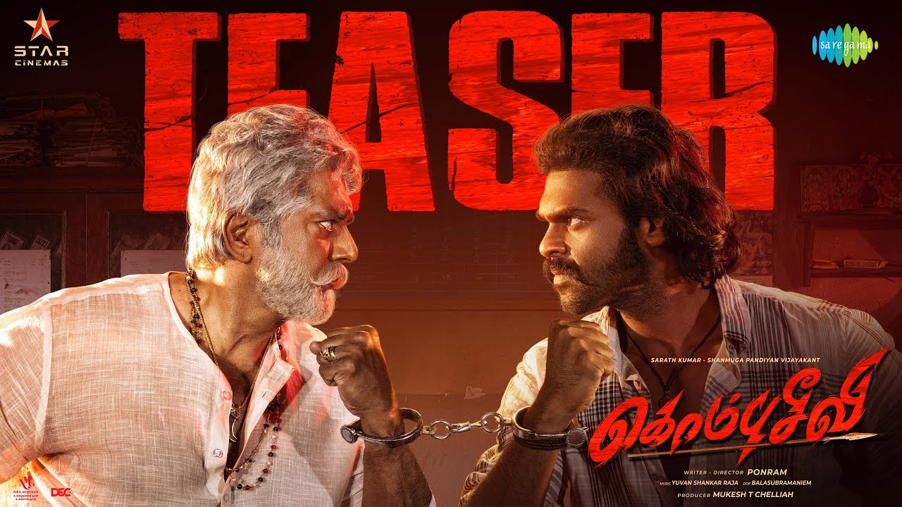realsarathkumar's tweet card. Kombuseevi - Official Teaser | Sarath Kumar, Shanmuga Pandiyan |...