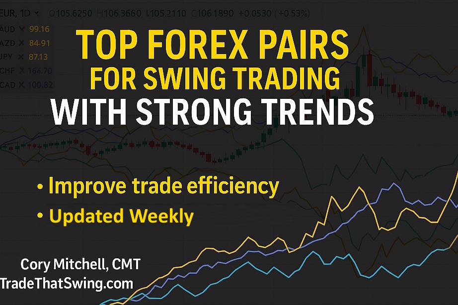 corymitc's tweet card. These are the strongest trending forex pairs among the major currencies. Strong trends are ideal for swing trading forex. Updated on Mondays.