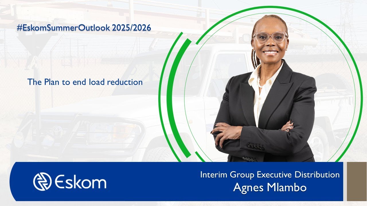 Eskom_SA's tweet card. Agnes Part 3: Agnes Mlambo, Interim Group Executive for Distribution...