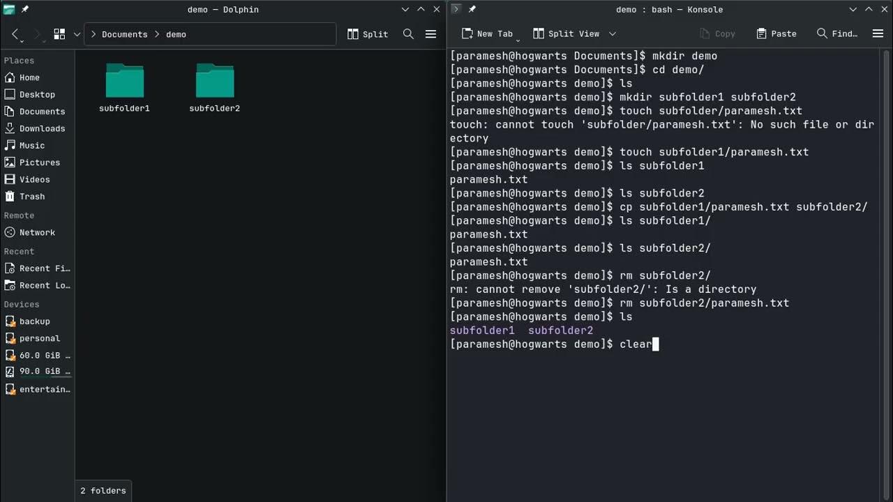 _thirstyminds's tweet card. Basics commands in Linux - Part 2 | ThirstyMinds | Linux | Tamil