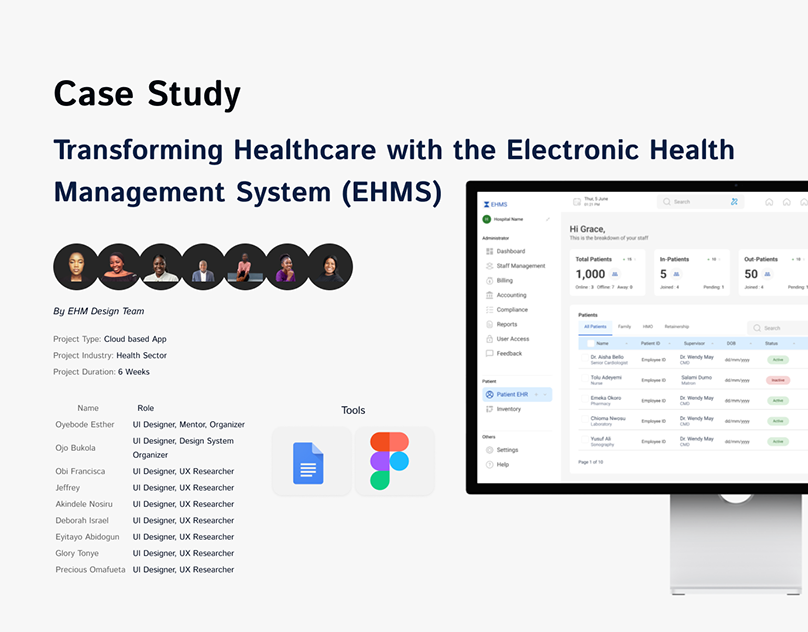 Bhukaino's tweet card. Electronic Health Management System