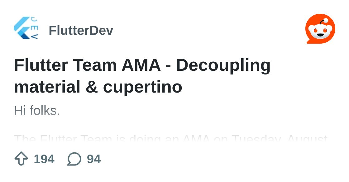 FlutterDev's tweet card. Explore this post and more from the FlutterDev community