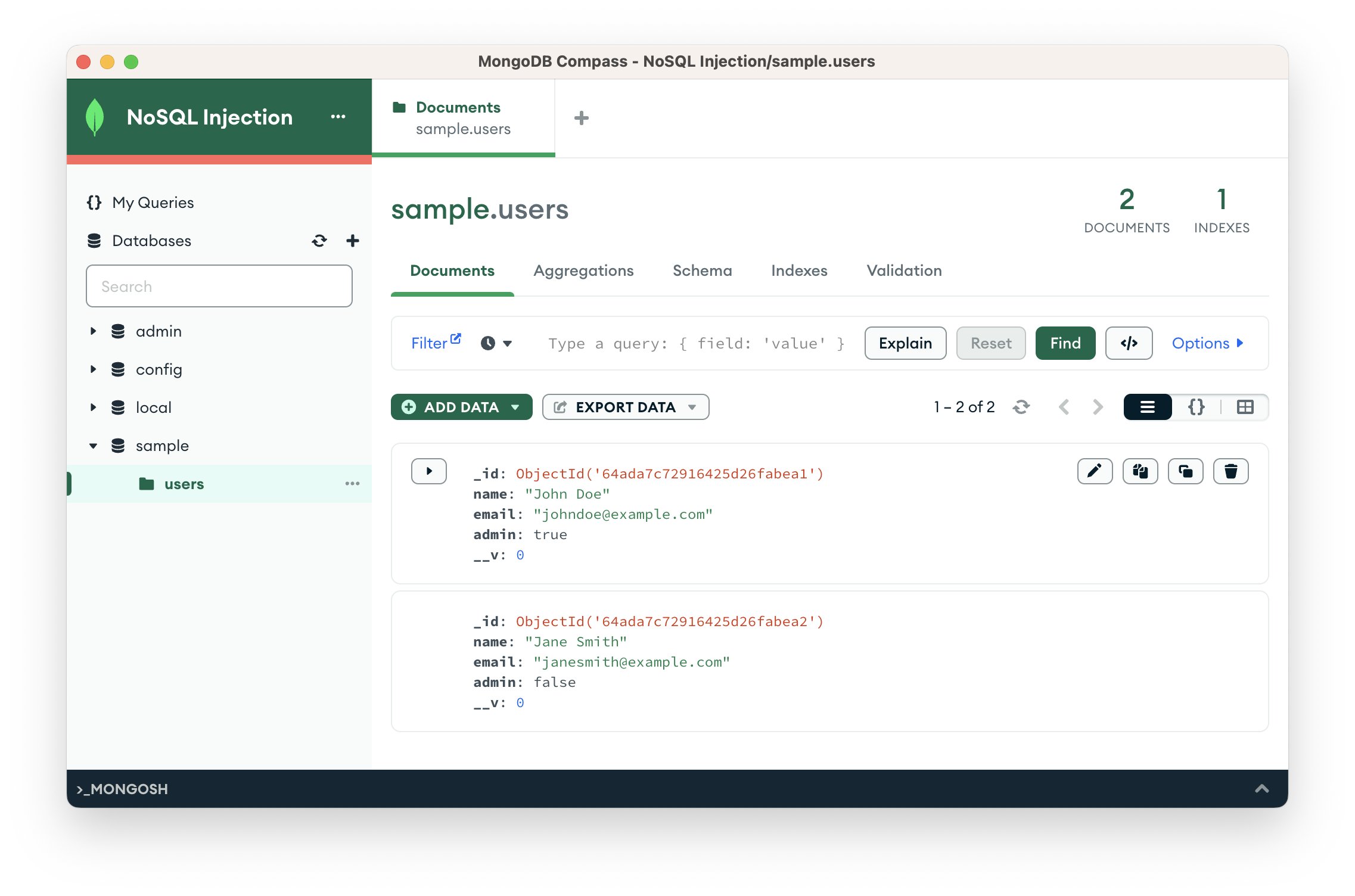 kiliczsh's tweet card. https://github.com/kiliczsh/nosql-injection
