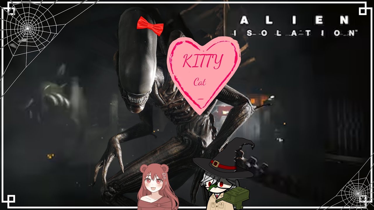NightBanshee300's tweet card. [Spooky Season Stream: Alien Isolation] I GOT A FLAME THROWER!!! w/...