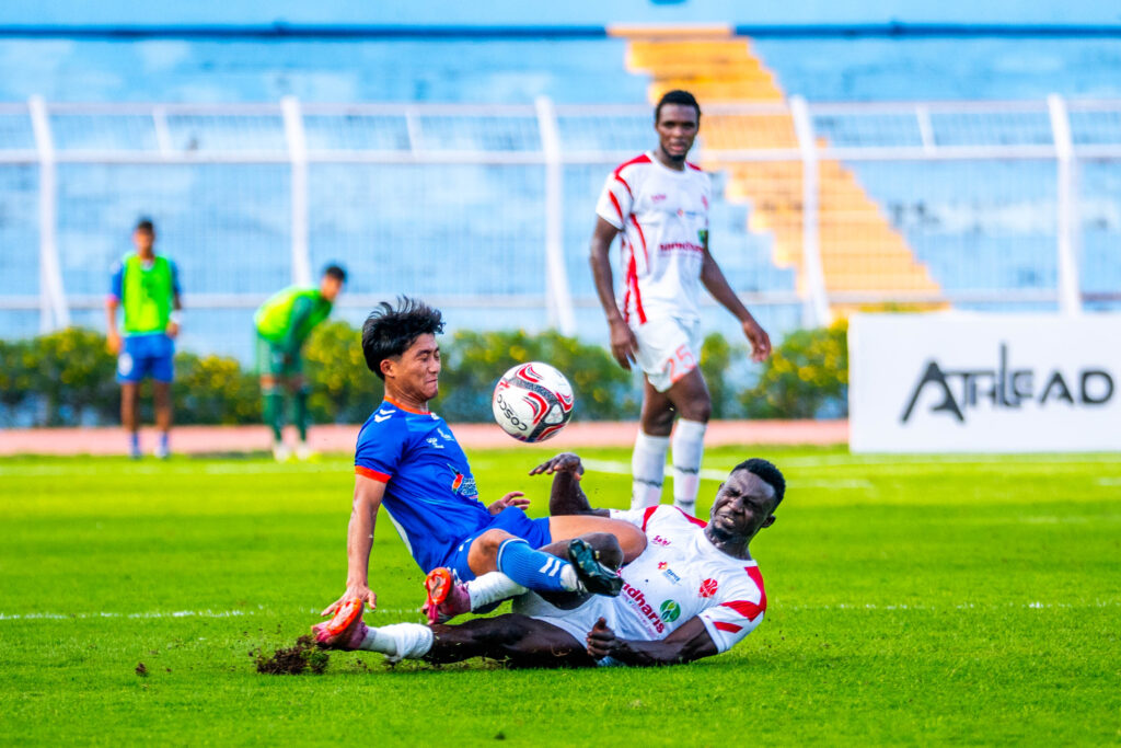 soccermonk_in's tweet card. Namdhari SC cruised past Sreenidi Deccan 3–0 in the IFA Shield 2025, dominating the first half to keep their Group A qualification hopes alive.