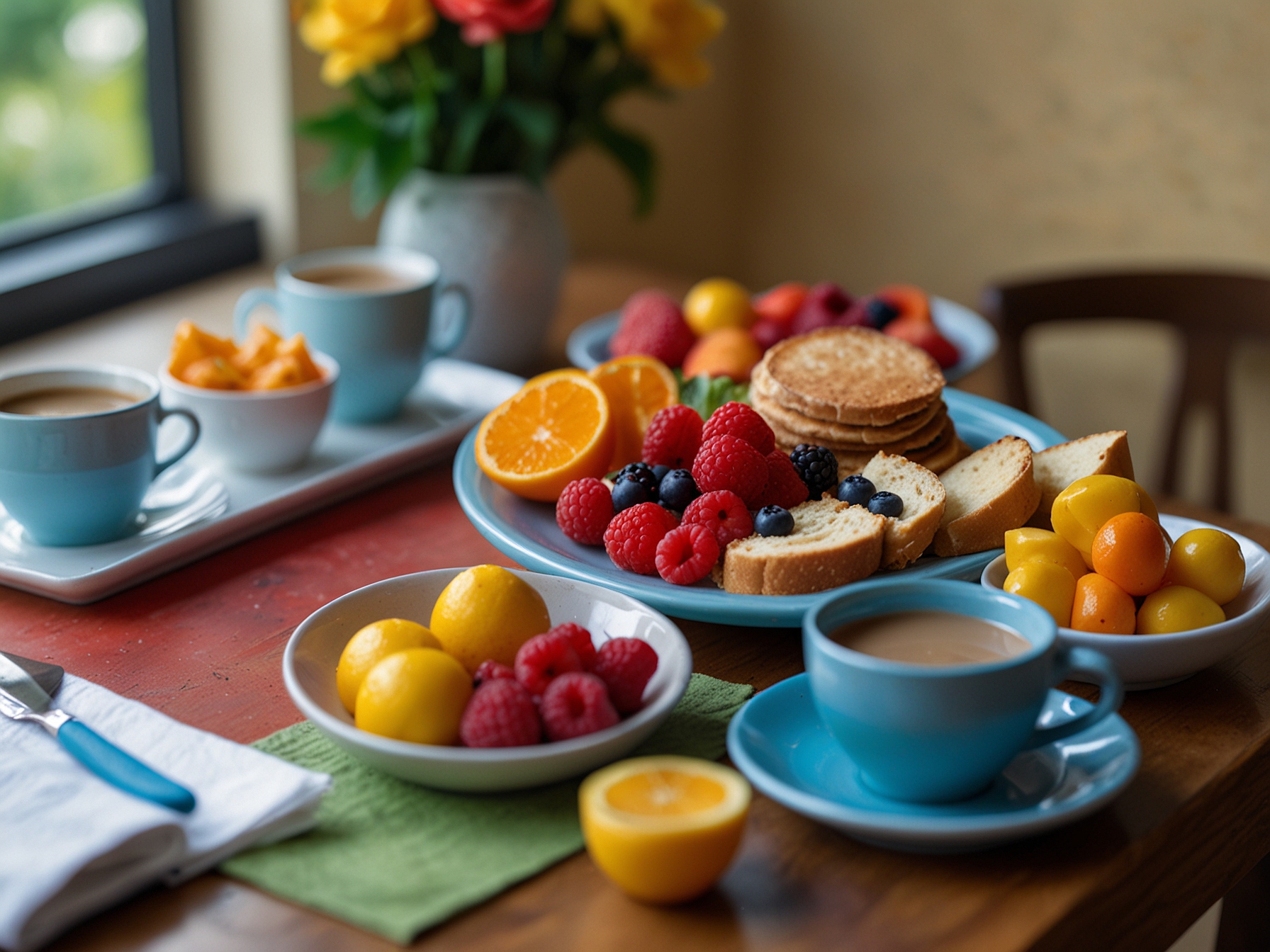 AddingAI's tweet card. Get personalized daily updates crafted from your chats, calendar, and emails—ready to jumpstart your day like a perfect breakfast spread.