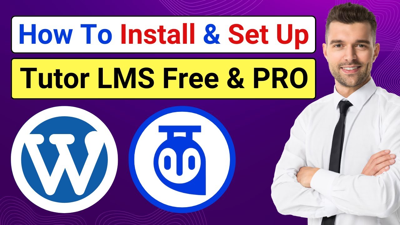 wpgiz's tweet card. How to Install + Set Up Tutor LMS (Beginner’s Guide) | Tutor LMS...