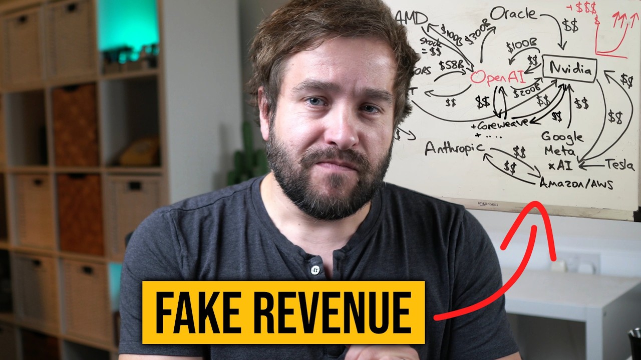 z0roProfit's tweet card. Big Tech Is Faking Revenue