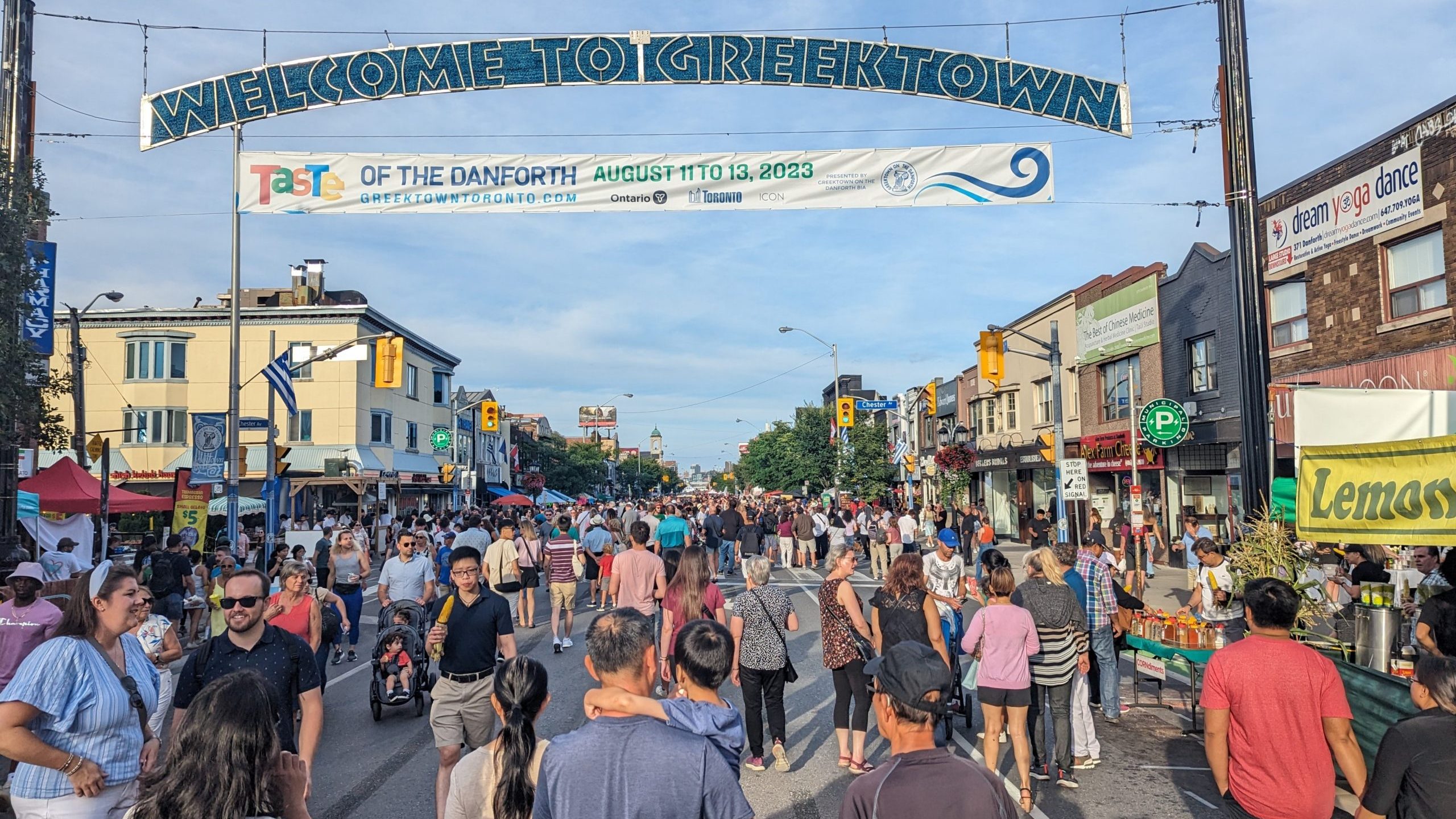 CityNewsTO's tweet card. The Taste of the Danforth used to be an annual affair in Toronto’s Greektown neighbourhood, but it has been cancelled for the second year in a row.