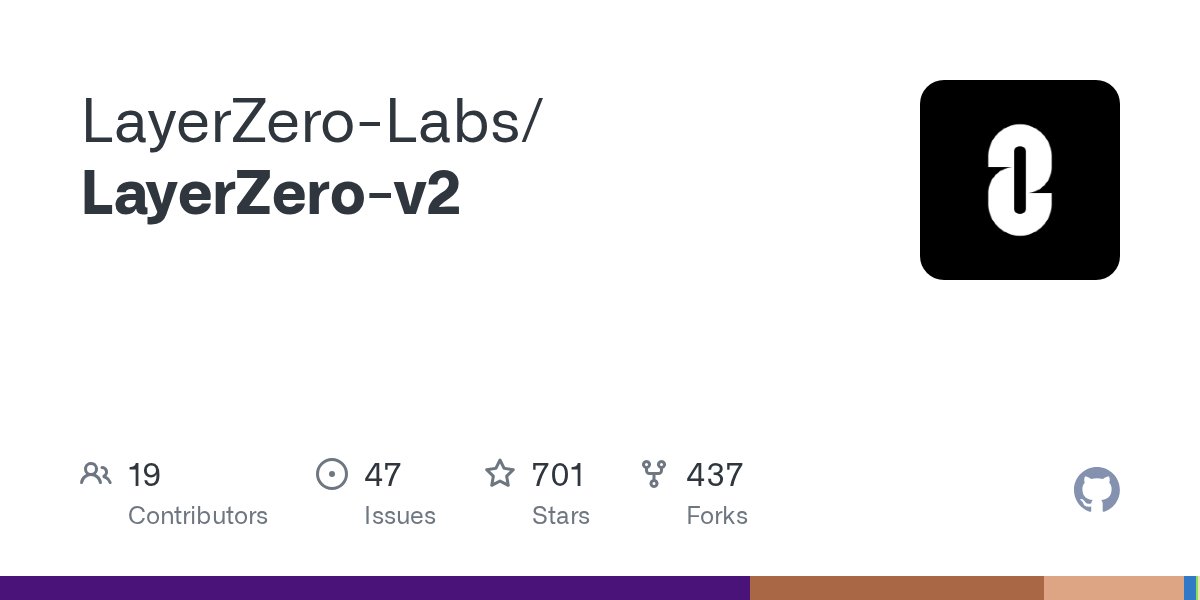 PeterSRWeb3's tweet card. Contribute to LayerZero-Labs/LayerZero-v2 development by creating an account on GitHub.