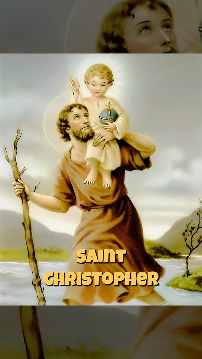 ElemerDe40952's tweet card. St. Christopher #saintchristopher #saint #sancristobal #storja #jesus...